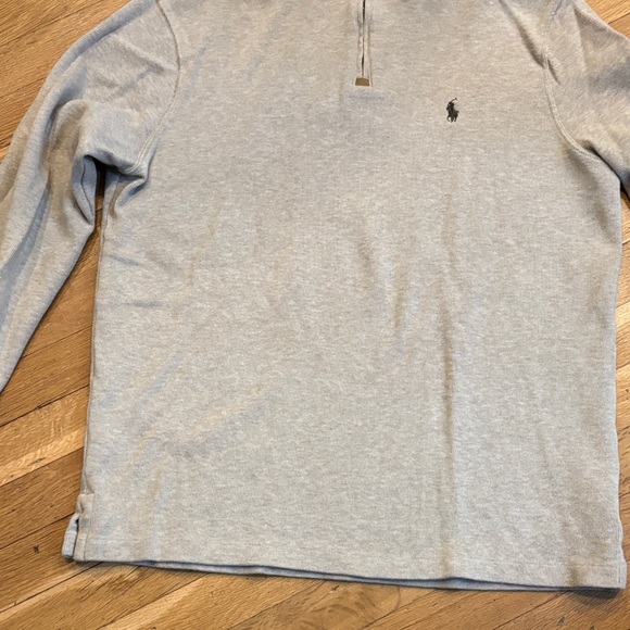 POLO Ralph Lauren Estate-Rib Mock neck Quarter-Zip Pullover - Picture 3 of 7